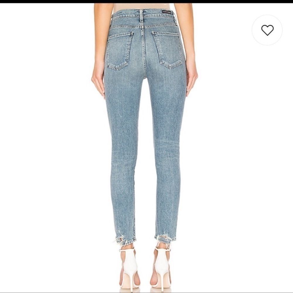Citizens Of Humanity Olivia High Rise Slim Ankle Jeans 26 - Picture 2 of 9